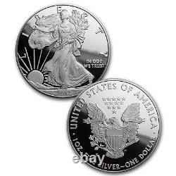 Ensemble de deux pièces d'argent American Eagle 2012-S (75e anniversaire) SKU #70576