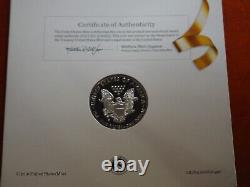 Ensemble de félicitations 2017 S Proof Silver Eagle 17rf en emballage d'origine de la Monnaie.