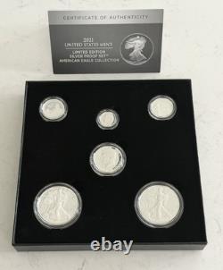 Ensemble de pièces American Eagle en argent proof édition limitée 2021 de l’US Mint