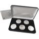 Ensemble De Pièces En Argent Du 25e Anniversaire De L'aigle Américain 2011 Avec Certificat D'authenticité Skucpc7073