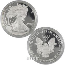 Ensemble de pièces en argent du 25e anniversaire de l'Aigle américain 2011 avec certificat d'authenticité SKUCPC7073