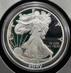Ensemble de pièces en argent en édition limitée 2019 de la Monnaie américaine, 8 pièces, OGP, American Silver Eagle