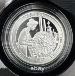 Ensemble de pièces en argent en édition limitée 2019 de la Monnaie américaine, 8 pièces, OGP, American Silver Eagle