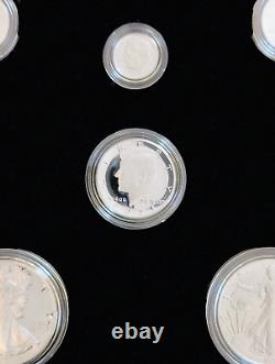 Ensemble de preuves en édition limitée de l'aigle d'argent de la Monnaie américaine W & S de 2021 dans son emballage d'origine (21rcn)