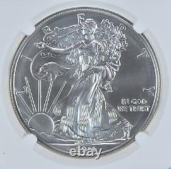 Ensemble du 25ème anniversaire de l'Aigle en argent américain 2011-S État de frappe 9.9 NGC X NGCX