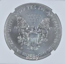 Ensemble du 25ème anniversaire de l'Aigle en argent américain 2011-S État de frappe 9.9 NGC X NGCX