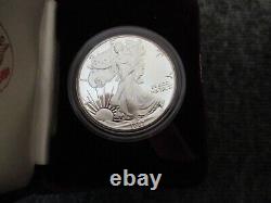 LOT-14 PIECES EN ARGENT PROOF AMERICAN EAGLE US MINT 1986-2000 - MANQUE 96/99 (2-90s)