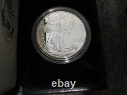 LOT-14 PIECES EN ARGENT PROOF AMERICAN EAGLE US MINT 1986-2000 - MANQUE 96/99 (2-90s)