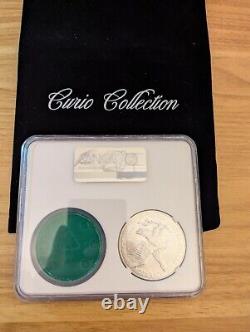LOT JUIF + EXPÉDITION GRATUITE 2021 American Silver Eagle S 1 $ MS70 Collection Curio