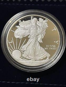 Légère imperfection 2012 Ensemble de preuve en argent à deux pièces de l'Aigle américain de San Francisco
