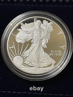 Légère imperfection 2012 Ensemble de preuve en argent à deux pièces de l'Aigle américain de San Francisco