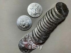Lot De 10 1 Oz American Eagle Argent 1 $ Coins