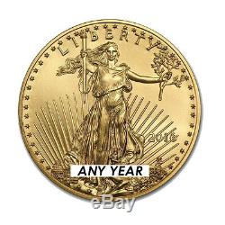Lot De 10 Pièces Aléatoires American Eagle $ 50 Gold Date $ Au Hasard 1 Bank Wire Paiement Uniquement
