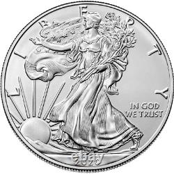 Lot De 20 2020 $1 American Silver Eagle 1 Oz Brillant Non Circulé