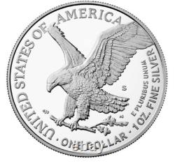 Lot De 3 - 2021 S American Eagle 1oz Silver Proof Coins 21emn Type 2 Preorder