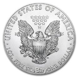 Lot De 40 Silver American Eagle 1oz. 999 $ 1 Pièces 2 Rouleaux De 20 Menthe Eagles Us