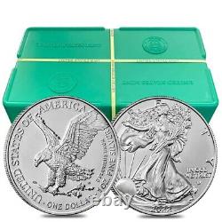 Lot De 5 2022 1 Oz Silver American Eagle $1 Coin Bu