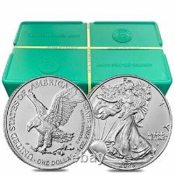 Lot De 5 2023 1 Oz Silver American Eagle $1 Coin Bu