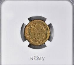 Lot De Un Ngc-certifié, Ms 63, 1857 Cent Envol De L'aigle Coin
