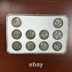 Lot de 10 pièces de 1906 American Silver Eagle COINGIANTS