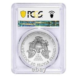 Lot de 20 American Eagle en argent d'une once (P) de 2021, certifié PCGS MS 70 FDOI en émission d'urgence.
