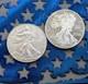 Lot De 2 Pi&egrave;ces American Silver Eagle De 1 $ De L&rsquo;us Mint, 2016, Bu (brillant Universel), Sunshine Minting Smi, 1 Oz, 250e