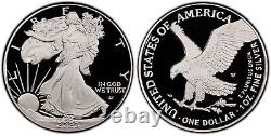 Lot de 2 pièces de monnaie US Mint en argent épreuve de 2023 et 2024 Félicitations