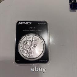 Lot de 4 American Silver Eagle 2017 (Lot MintDirect de 4)