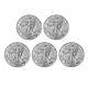 Lot De 5 American Silver Eagle 1 Oz Bu De 2024