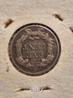 Lot de 5 pièces Flying Eagle de 1857 et 1858