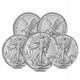 Lot De 5 Pièces De 1 $ American Silver Eagle 2023 En Argent 999 Bu