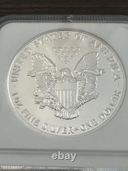 Lot de 6 pièces d'aigle en argent américain d'1 once de qualité d'investissement pour protéger contre l'inflation