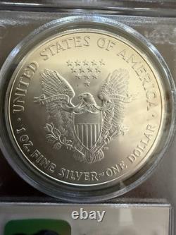 MONNAIE D'ERREUR RARE 2003 PCGS MS68 Édition Club des Collectionneurs Aigle en Argent Américain