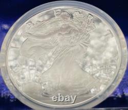 Mint ! Preuve 2001 W 1 $ Silver Eagle NGC PF69 Purple TraderBea Ebay Rare