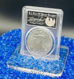 Monnaie ! Brillant 2017 (W) 1 $ Aigle en Argent FS PCGS SP70 Maître Designer Cleveland