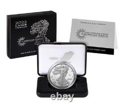 Monnaie américaine 2025 Pièce en argent Proof d'une once American Eagle gravée au laser EN MAIN