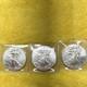 Monnaie Am&eacute;ricaine Us Mint American Silver Eagle 1 $ (3) Pi&egrave;ces En Argent De 1 Oz 999, 2015, Non Certifi&eacute;es