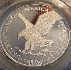 Monnaie américaine U. S. Mint American Eagle 2022 W Proof 1 oz Argent PR70DCAM CAC