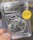 Monnaie Des &Eacute;tats-unis 1987 American Silver Eagle 1 $ 1 Oz Argent Frappe De Circulation Icg Ms70