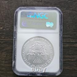 Monnaie des États-Unis Aigle Américain Argent 1 $ 2007 NGC MS 69 Premières Émissions