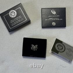 Monnaie en argent proof d'une once de l'Aigle américain de l'Armée des États-Unis - 250ème anniversaire