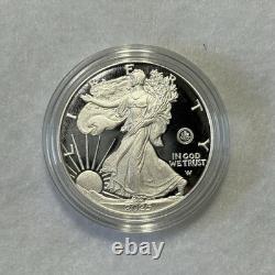 Monnaie en argent proof d'une once de l'Aigle américain de l'Armée des États-Unis - 250ème anniversaire