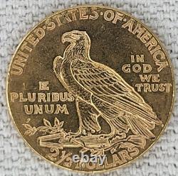 Monnaie en or de 2,50 $ US Indian Head de 1912 ? Pièce limitée