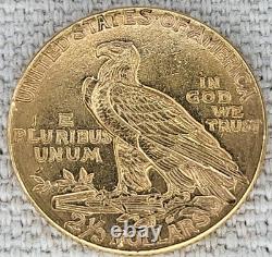 Monnaie en or de 2,50 $ US Indian Head de 1912 ? Pièce limitée
