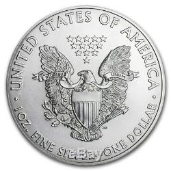 Monstre Scellé U. S. Mint 2011, Boîte De 500.999 Pièces D'argent American Eagle De 1 Once