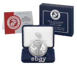 NOUVELLE Pièce en Argent Eagle 2025 250e Anniversaire US MARINE CORPS Épreuve Avec VENTE PRIVÉE NOUVELLE Pièce en Argent Eagle 2025 250e Anniversaire US MARINE CORPS Épreuve Avec VENTE PRIVÉE