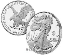 NOUVELLE Pièce en Argent Eagle 2025 250e Anniversaire US MARINE CORPS Épreuve Avec VENTE PRIVÉE