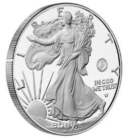 NOUVELLE Pièce en Argent Eagle 2025 250e Anniversaire US MARINE CORPS Épreuve Avec VENTE PRIVÉE