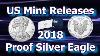 Nous Monnaie De Presse 2018 American Eagle Silver Coins Proof