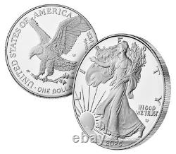 PRESALE 2025-W 1 $ 1-oz Preuve Ensemble de Félicitations American Silver Eagle Boîte